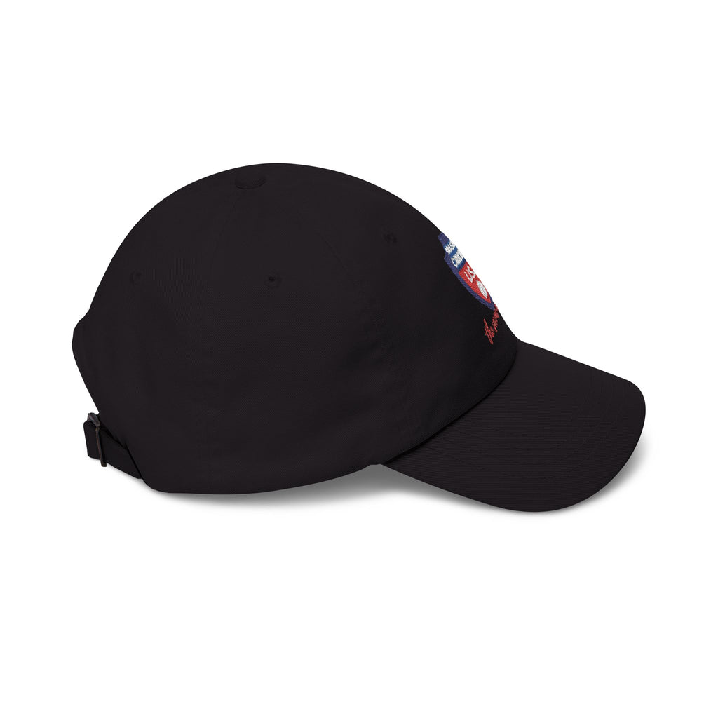 Masters Classic Dad Cap - Retro USA Cricket Shield Embroidered Hat