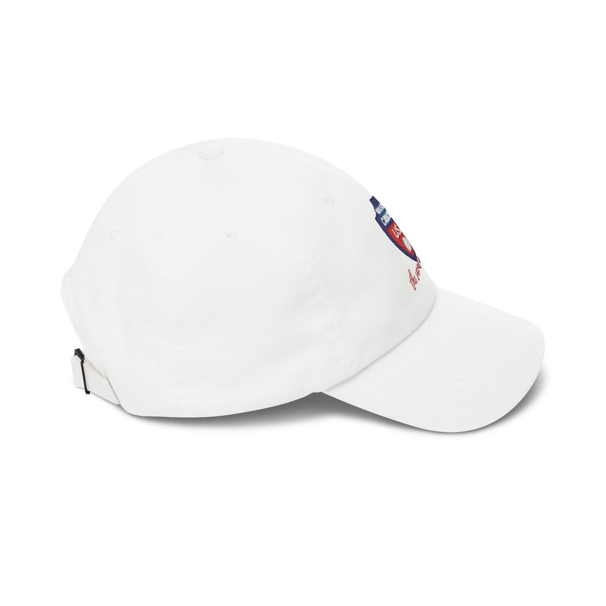 Masters Classic Dad Cap - Retro USA Cricket Shield Embroidered Hat