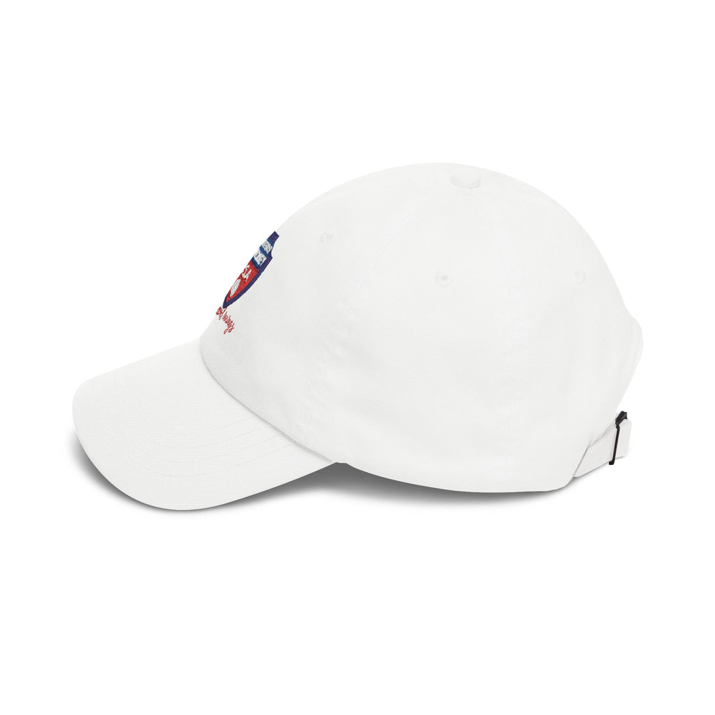 Masters Classic Dad Cap - Retro USA Cricket Shield Embroidered Hat